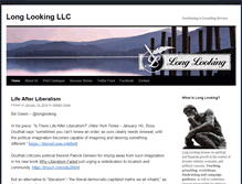 Tablet Screenshot of longlooking.com